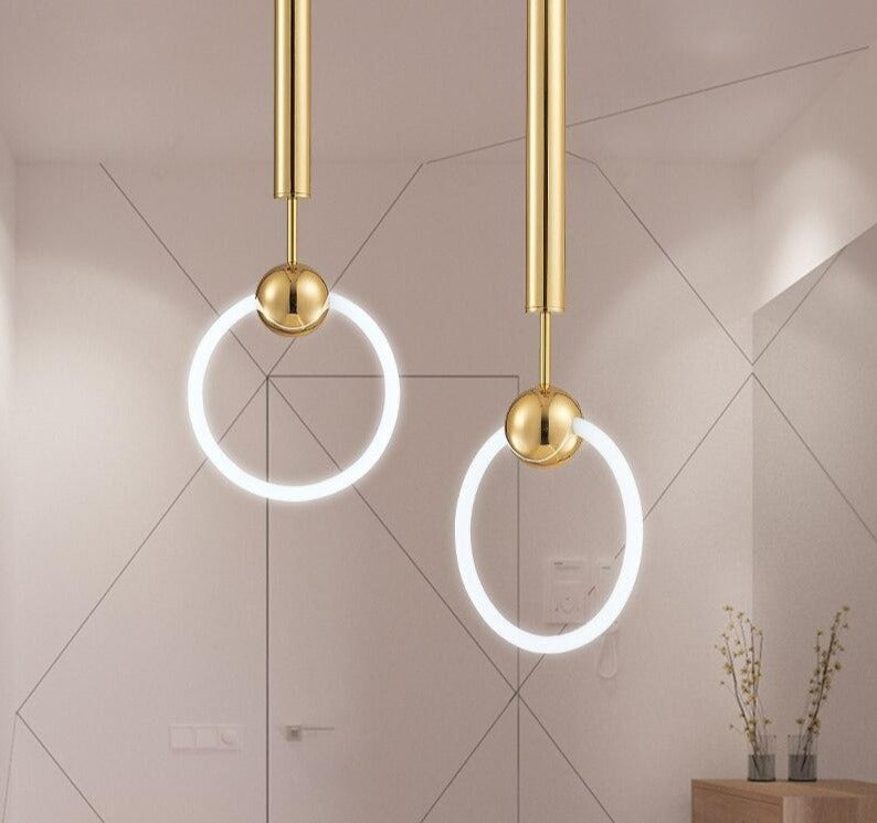 Floating LED Ring - Modern Chandelier - Suspension Lighting