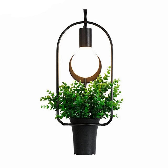 Brielle - Modern Nordic Planter Wall Lamp