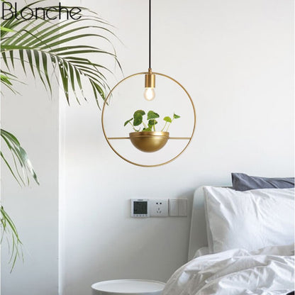 Althea - Modern Nordic Planter Lamp