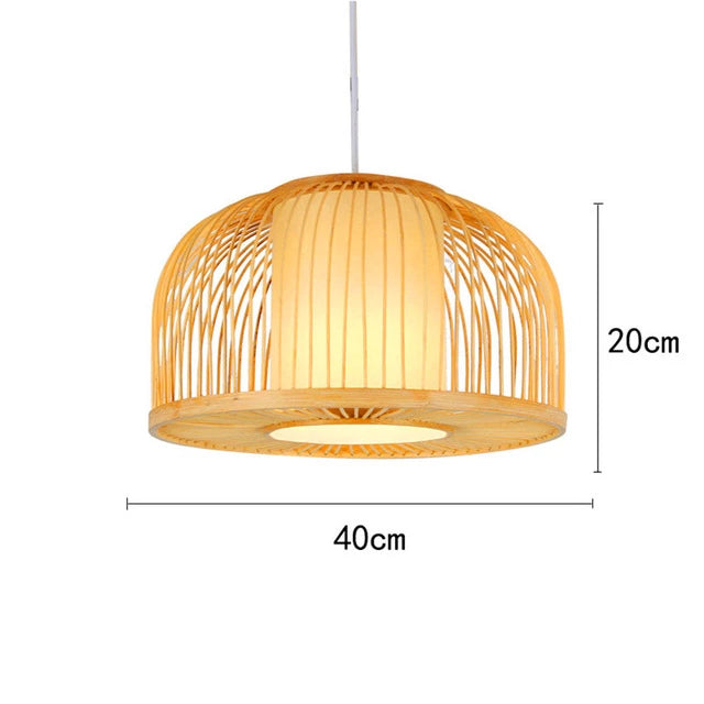 Calico - Bamboo Pendant Hanging Light