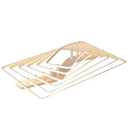 Dilan - Modern LED Twist Layer Ceiling Light