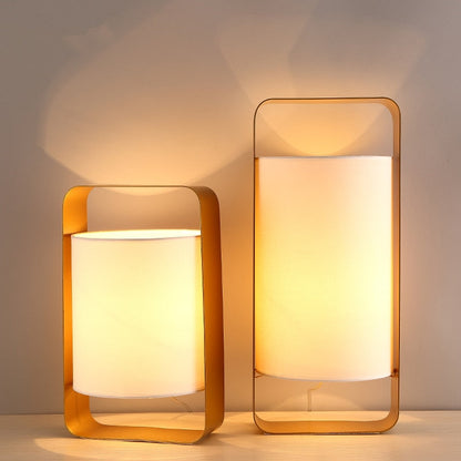 Nate - Modern Frame Floating Lantern Desk Lamp