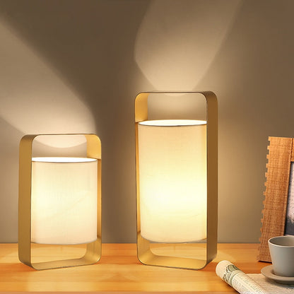 Nate - Modern Frame Floating Lantern Desk Lamp